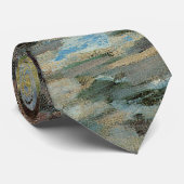 Cravate La cascade par Twachtman, l'impressionnisme Vintag (Roulé)