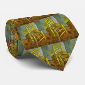 Cravate La Chaise de Vincent avec son Pipe (Roulé)