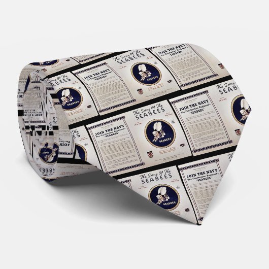 Cravate La chanson des bataillons de construction (Roulé)