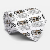 Cravate La citation de tempête (Roulé)