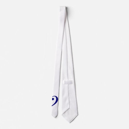 Cravate La clef basse d'Alex (Dos)