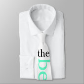Cravate La collection Teal de mariage, noircissent "le (Attaché)