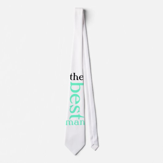 Cravate La collection Teal de mariage, noircissent "le (Devant)