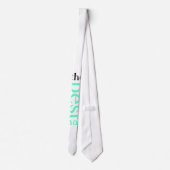 Cravate La collection Teal de mariage, noircissent "le (Dos)