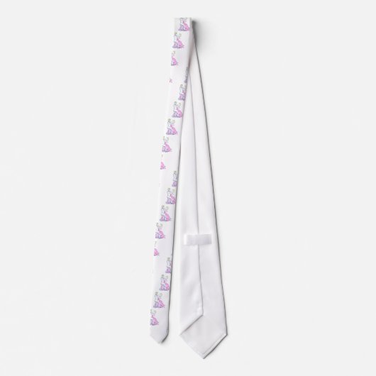 Cravate La conception graphique de danseurs de valse (Dos)