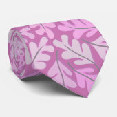 Cravate La conception rose mauve de nature de motif de (Roulé)