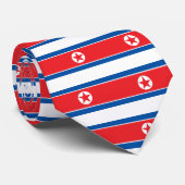 Cravate la Corée du nord (Roulé)