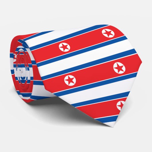 Cravate la Corée du nord (Roulé)