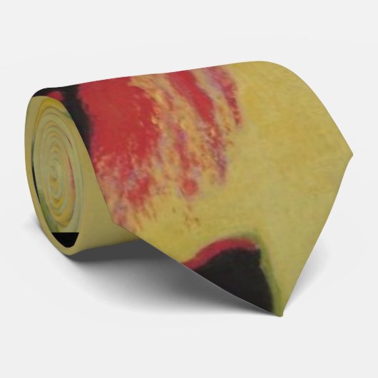 Cravate la couleur éclabousse la conception originale (Roulé)