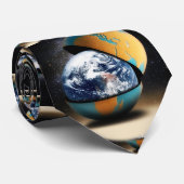 Cravate La couverture protectrice de la Terre (Roulé)