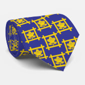 Cravate La crête Tachibana de la secte Nichiren (Roulé)