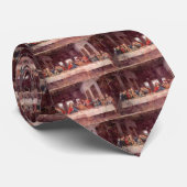 Cravate La Dernière soupe de Léonard de Vinci (Roulé)