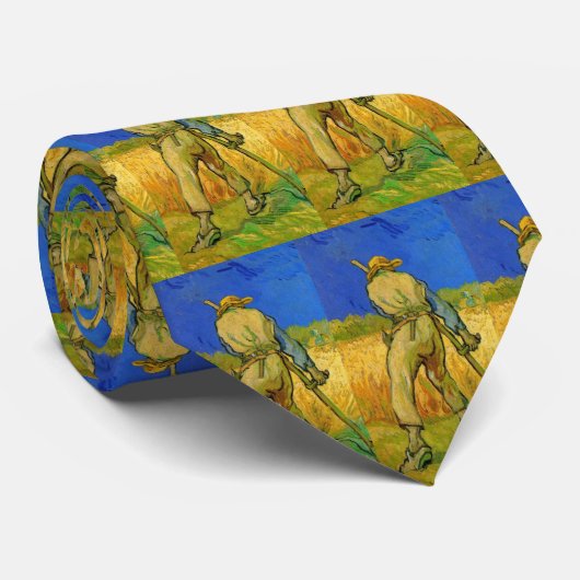 Cravate La Faucheuse (après Millet) par Vincent van Gogh (Roulé)