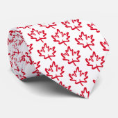 Cravate La feuille d'érable canadienne n'est pas à vendre (Roulé)