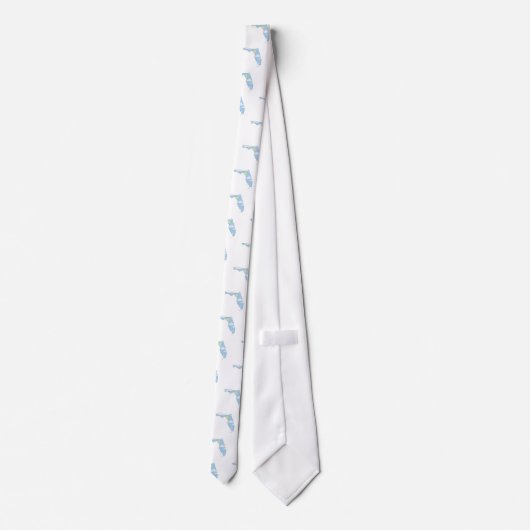 Cravate La Floride ensoleillée (Dos)