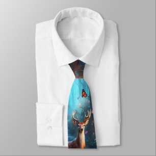 Cravate La forêt enchantée est une oasis mystique