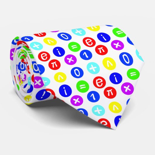 Cravate La formule d'Euler (Roulé)