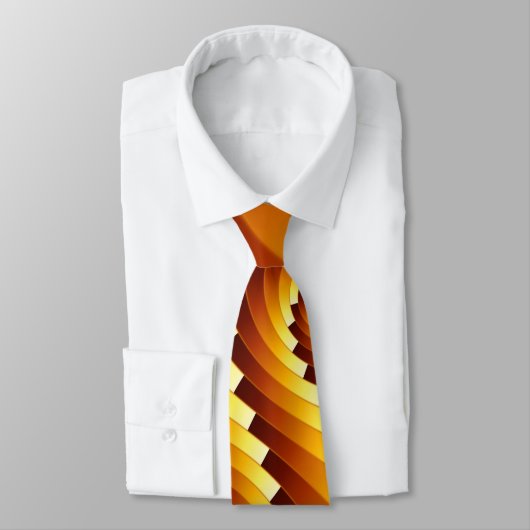 Cravate La fractale a fait un pas spirale (Attaché)