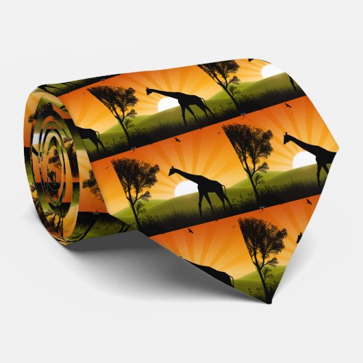 Cravate La Girafe En Déplacement (Roulé)