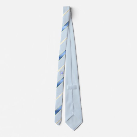 Cravate La Grèce barre le drapeau (Dos)