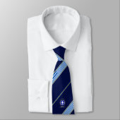 Cravate La Grèce barre le drapeau (Attaché)