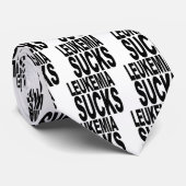 Cravate La leucémie suce (Roulé)