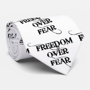 Cravate La liberté face à la peur