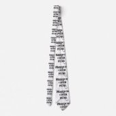 Cravate La liberté face à la peur (Dos)