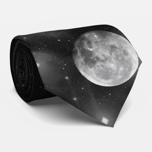 Cravate La lune (Roulé)