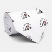 Cravate La lutte est la vie (Roulé)