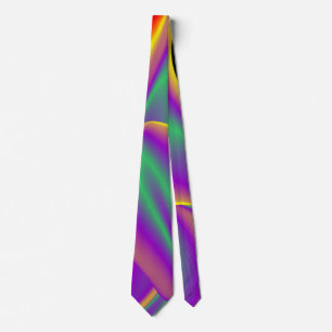 Cravate La magie des couleurs, Rainbowart 3D Abstrait