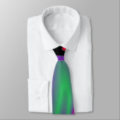 Cravate La magie des couleurs, Rainbowart 3D Abstrait (Attaché)