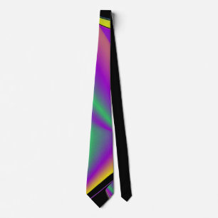 Cravate La magie des couleurs, Rainbowart 3D Abstrait