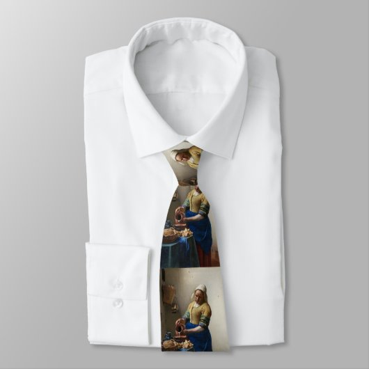 Cravate La Milkmaid Johannes Vermeer (Attaché)
