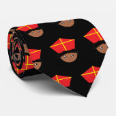 Cravate La mitre mignonne drôle Zwarte Piet de (Roulé)