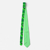 Cravate La mode du mélange vert (Dos)