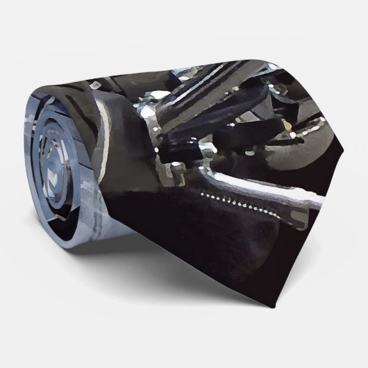 Cravate La moto de Sheriff (Roulé)