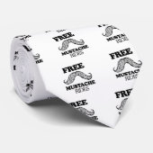 Cravate La MOUSTACHE LIBRE MONTE le T-shirt (Roulé)