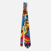 Cravate la musique est de l'art (Dos)