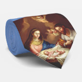 Cravate La Nativité de Jésus-Christ (Roulé)