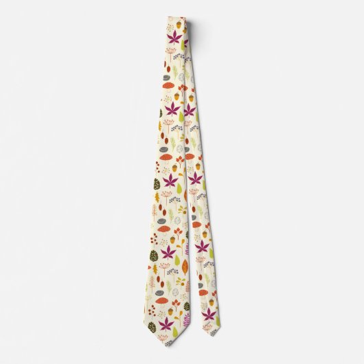 Cravate La nature boisée (Devant)