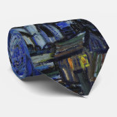 Cravate La Nuit étoilée - Vincent Van Gogh (Roulé)