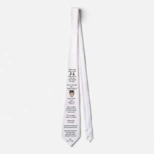 Cravate Là où sont mes 2 pieds