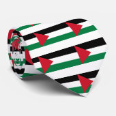Cravate La Palestine libre - drapeau palestinien (Roulé)
