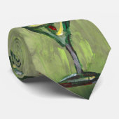 Cravate La partie olive de Gibson Martini boit la barre (Roulé)