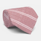 Cravate La Parties scintillant d'or Rose moderne attire un (Roulé)