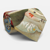 Cravate La peinture Abstraite de composition de Kandinsky (Roulé)