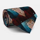 Cravate La peinture fantôme d'Alfred Fox (Roulé)