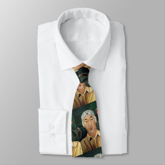 Cravate La peinture Sensei par Alfred Fox (Attaché)