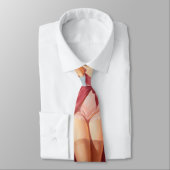 Cravate La petite fille du journal du matin (Attaché)